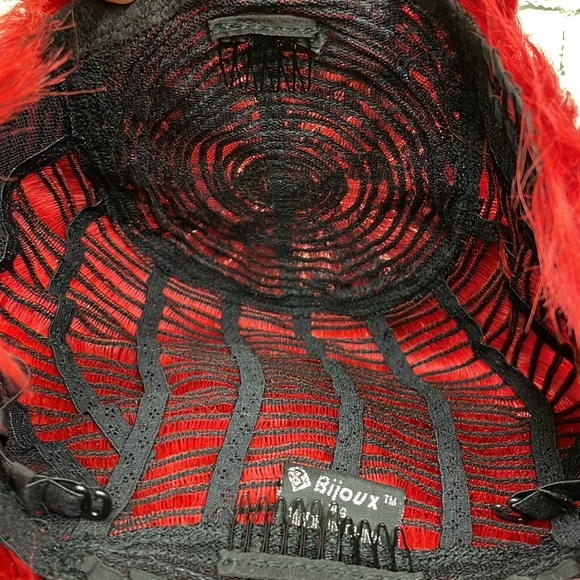 Topaz pixie cut human hair wig Red nwt - Picture 5 of 5